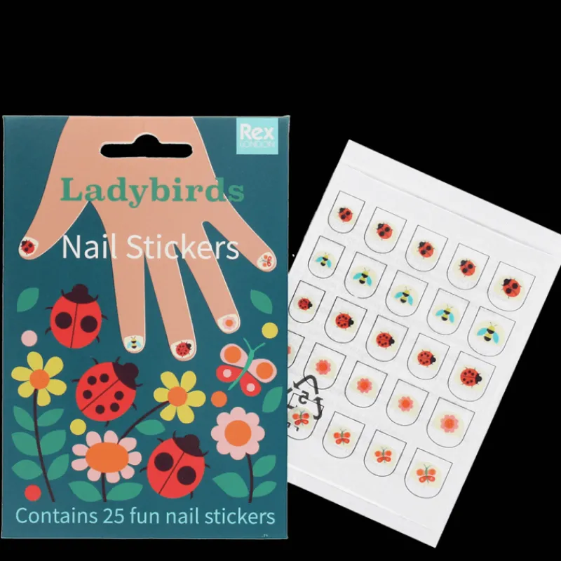 Rex London Children’s nail stickers - Ladybird Online