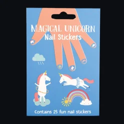 Rex London Children's nail stickers (pack of 25) - Magical Unicorn New
