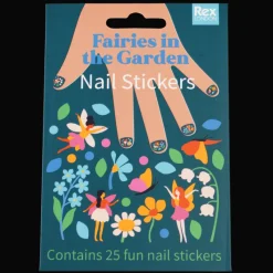 Rex London Children's nail stickers (pack of 25) - Fairies in the Garden Sale
