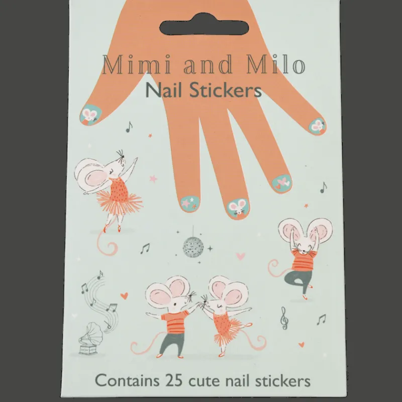 Rex London Children's nail stickers (pack of 25) - Mimi and Milo Hot