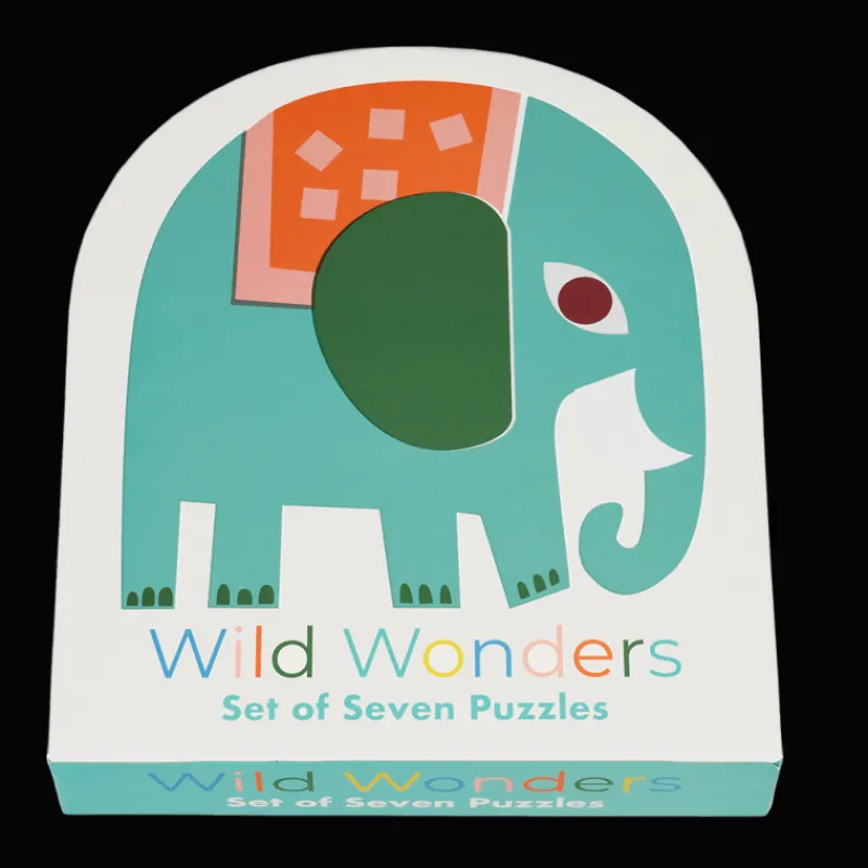 Rex London Children's puzzles (set of 7 animals) - Wild Wonders Fashion