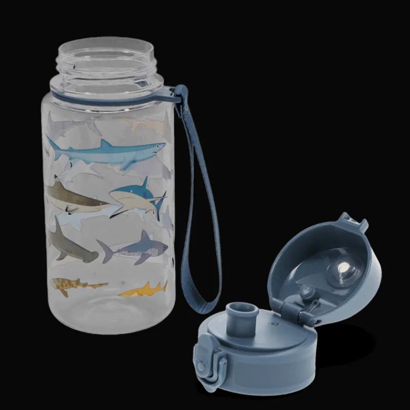 Rex London Children's sports bottle 450ml - Sharks Discount