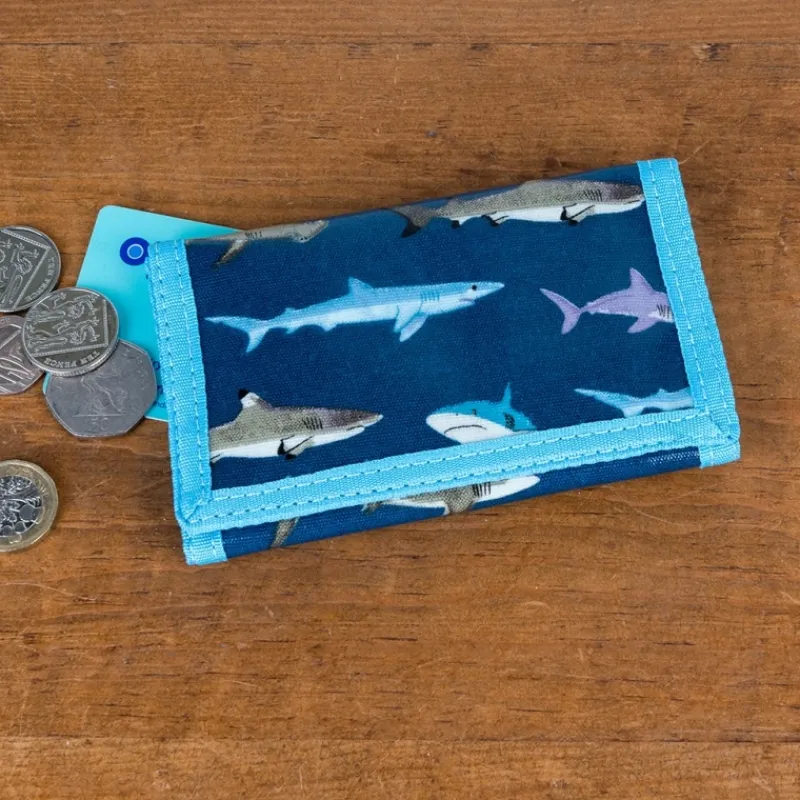 Rex London Children's wallet - Sharks Clearance