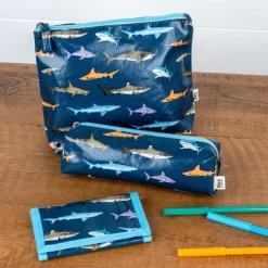Rex London Children's wash bag - Sharks Fashion