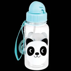 Rex London Children's water bottle with straw 500ml - Miko the Panda Hot