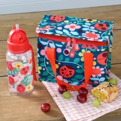 Rex London Children's water bottle with straw 500ml - Ladybird Best