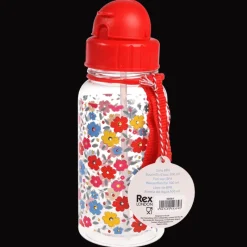 Rex London Children's water bottle with straw 500ml - Tilde New