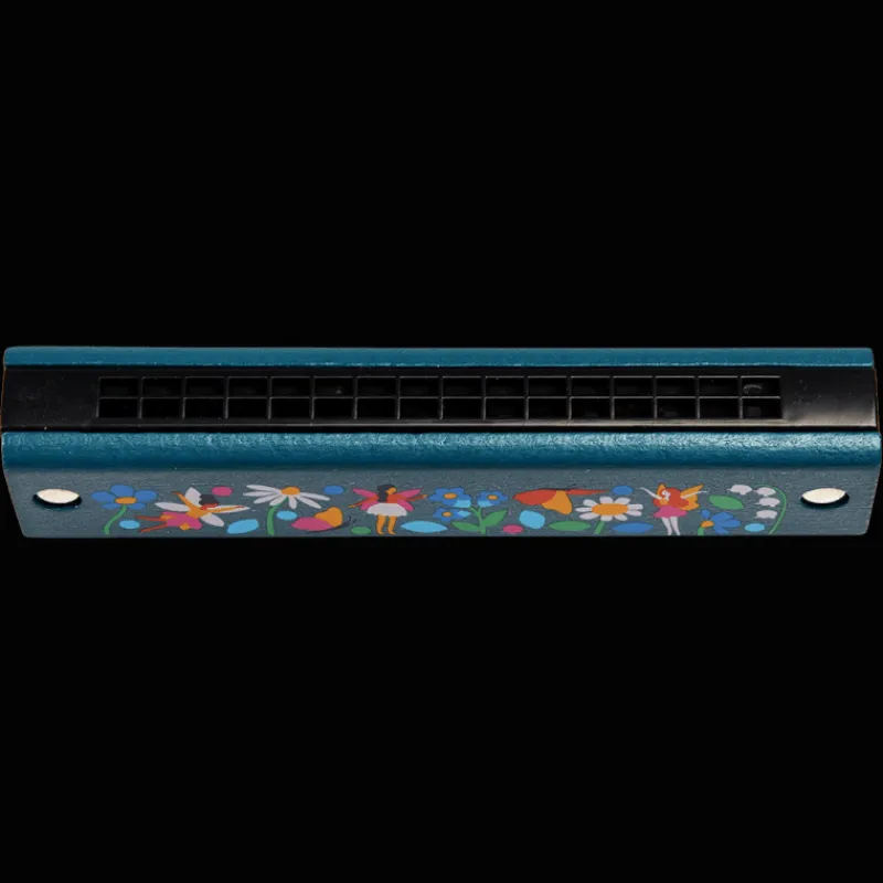 Rex London Children's wooden harmonica - Fairies in the Garden Clearance