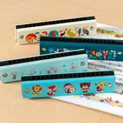 Rex London Children's wooden harmonica - Fairies in the Garden Clearance