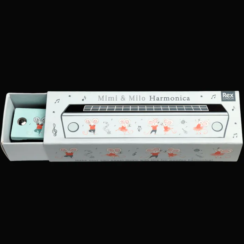 Rex London Children's wooden harmonica - Mimi and Milo Best