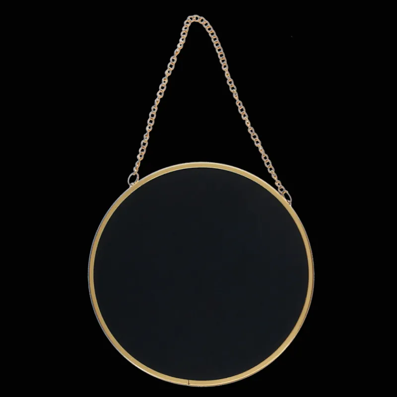 Rex London Circular hanging mirror (15.5cm) - Gold tone Discount