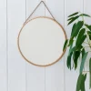 Rex London Circular hanging mirror (29cm) - Gold tone Outlet