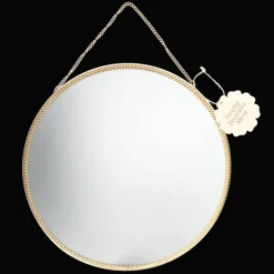 Rex London Circular hanging mirror (29cm) - Gold tone Outlet