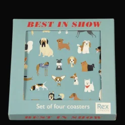 Rex London Coasters (set of 4) - Best in Show Sale