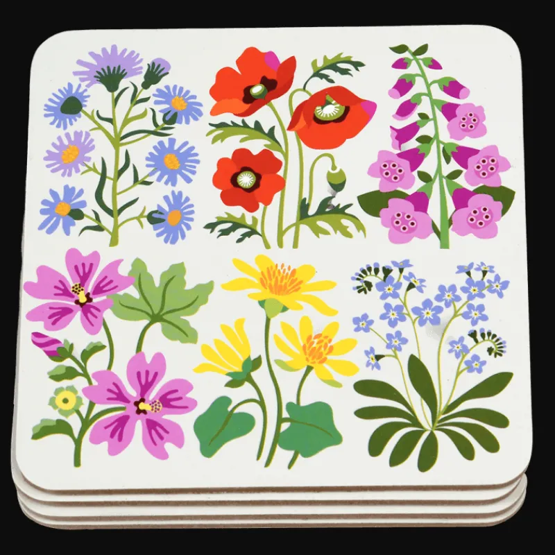 Rex London Coasters (set of 4) - Wild Flowers Sale