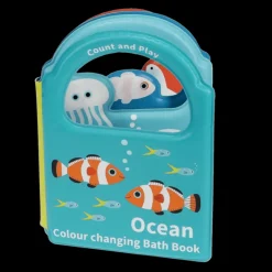 Rex London Colour changing bath book - Ocean Clearance