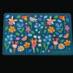 Rex London 36 colouring pencils in a tin - Fairies in the Garden Online