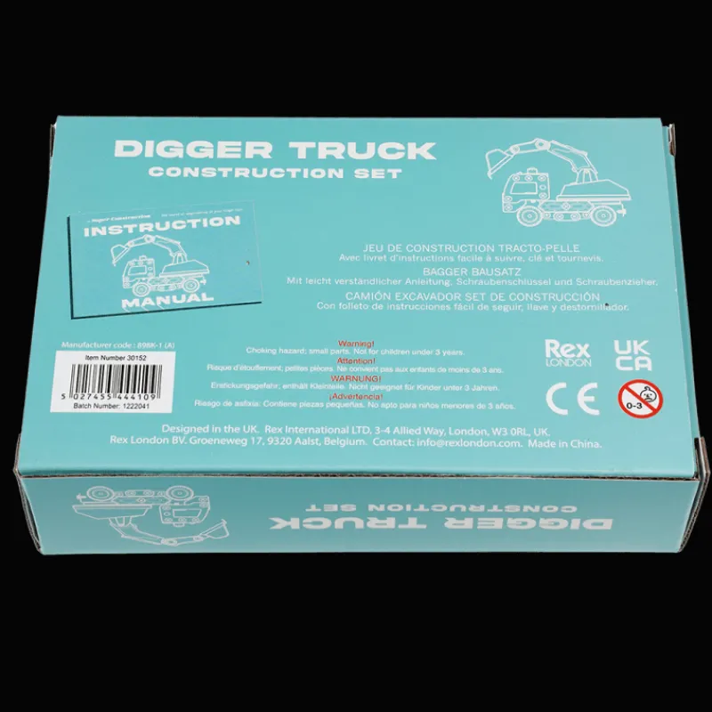Rex London Construction kit - Digger truck Outlet