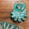 Rex London Corn husk coaster - Blue Online