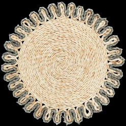 Rex London Corn husk placemat - Grey Online