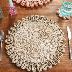 Rex London Corn husk placemat - Natural Discount