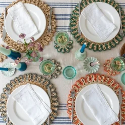 Rex London Corn husk placemat - Natural Discount