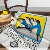 Rex London Cotton tea towel - TfL Vintage Poster "For the Zoo..." New