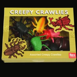 Rex London Creepy crawlies (box of 10) Hot