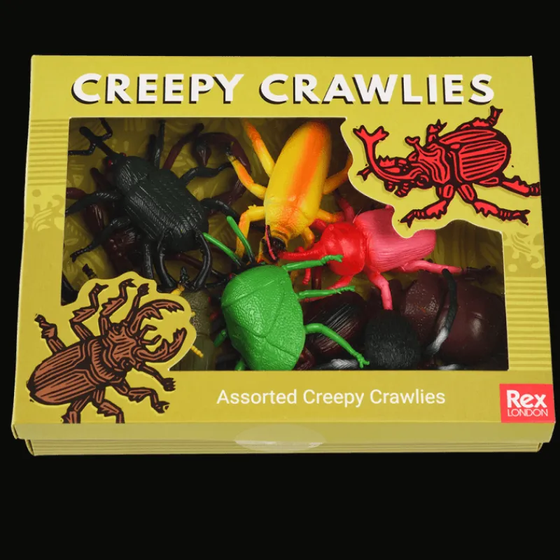 Rex London Creepy crawlies (box of 10) Hot
