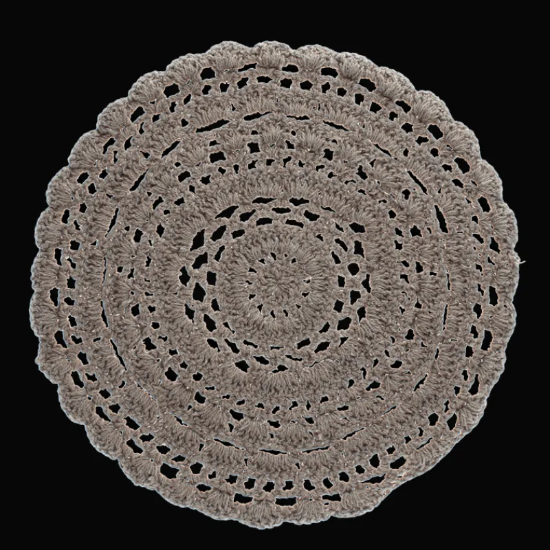 Rex London Crochet placemat - Grey Fashion
