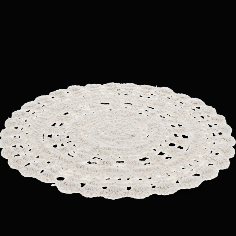 Rex London Crochet placemat - Ivory Online