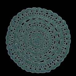 Rex London Crochet placemat - Teal Outlet