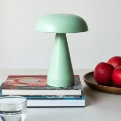 Rex London Dimmable mushroom touch lamp - Mint green Discount