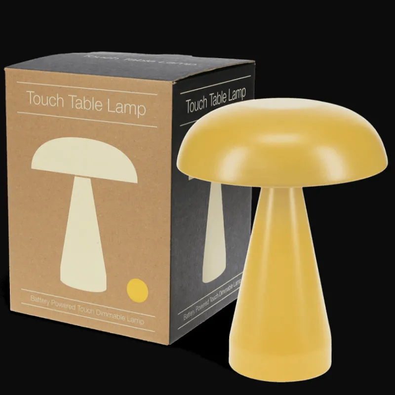 Rex London Dimmable mushroom touch lamp - Mustard yellow Sale