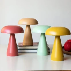 Rex London Dimmable mushroom touch lamp - Mustard yellow Sale