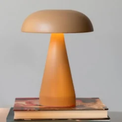 Rex London Dimmable mushroom touch lamp - Fawn Outlet