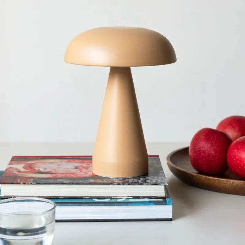 Rex London Dimmable mushroom touch lamp - Fawn Outlet