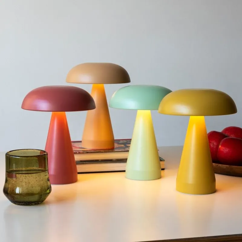 Rex London Dimmable mushroom touch lamp - Fawn Outlet