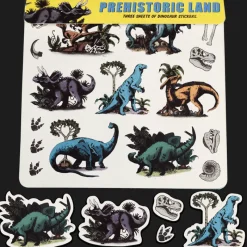 Rex London Dinosaur stickers (3 sheets) - Prehistoric Land Online