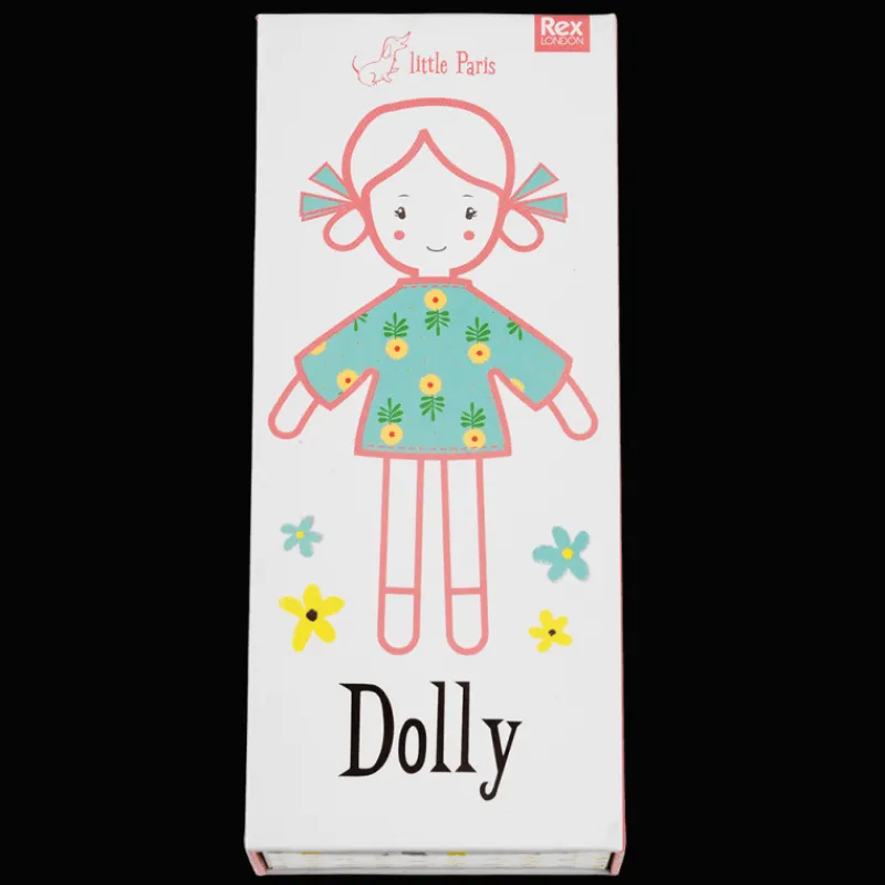 Rex London Dolly in a box - Little Paris rag doll Discount