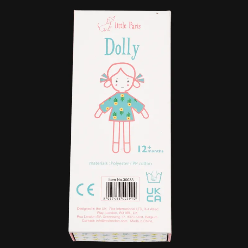 Rex London Dolly in a box - Little Paris rag doll Discount