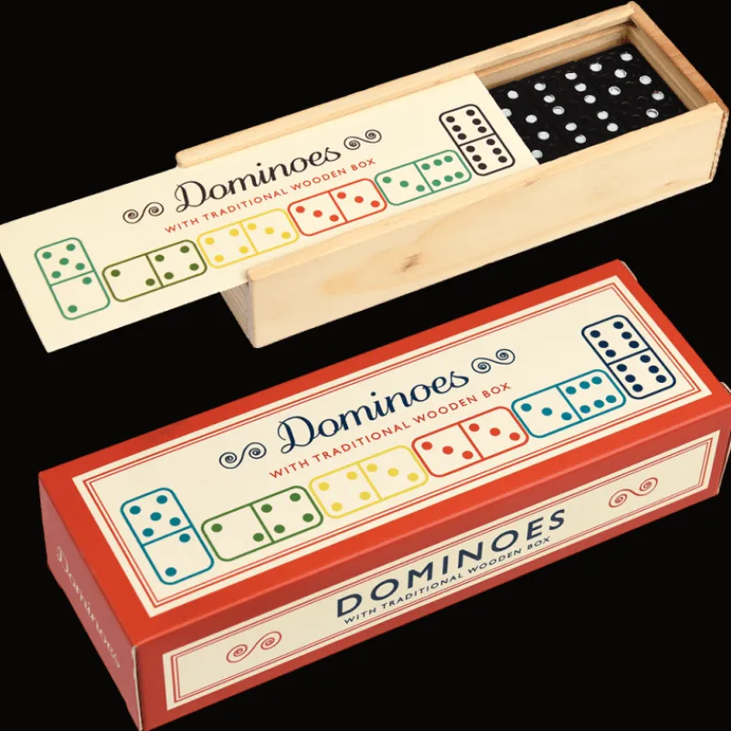 Rex London Dominoes in a wooden box Best
