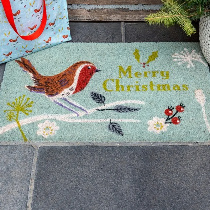 Rex London Doormat - MERRY CHRISTMAS Winter Walk Fashion