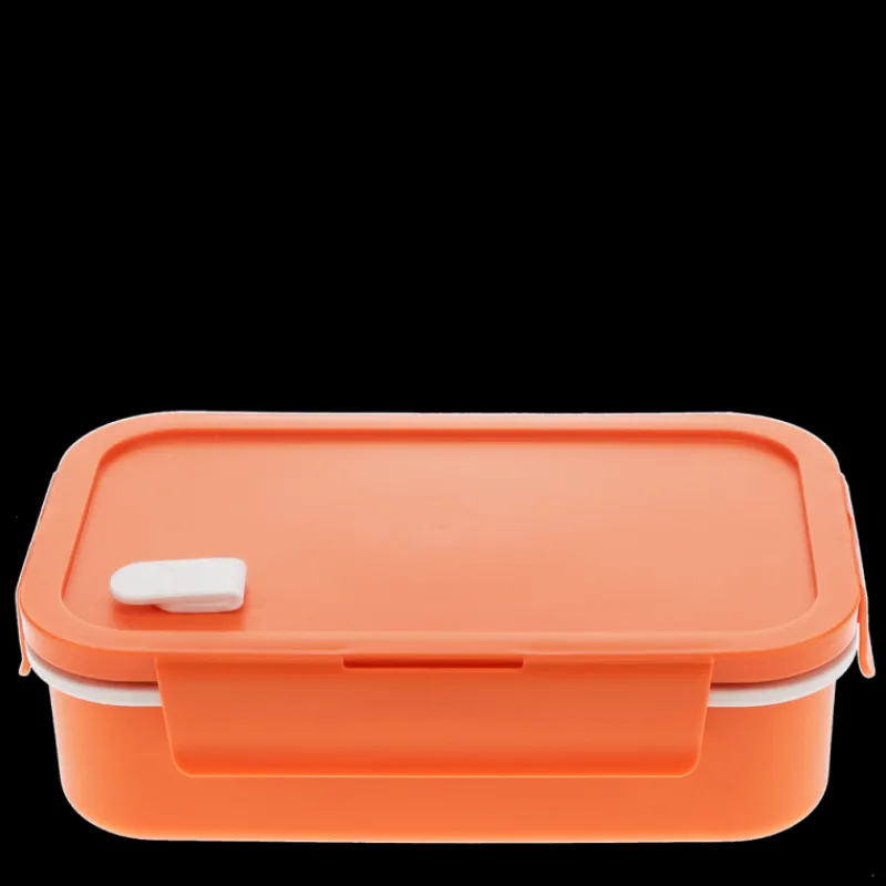 Rex London Double wall lunch box with divider - Orange Clearance