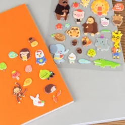 Rex London 3D puffy stickers - Animal Friends Clearance