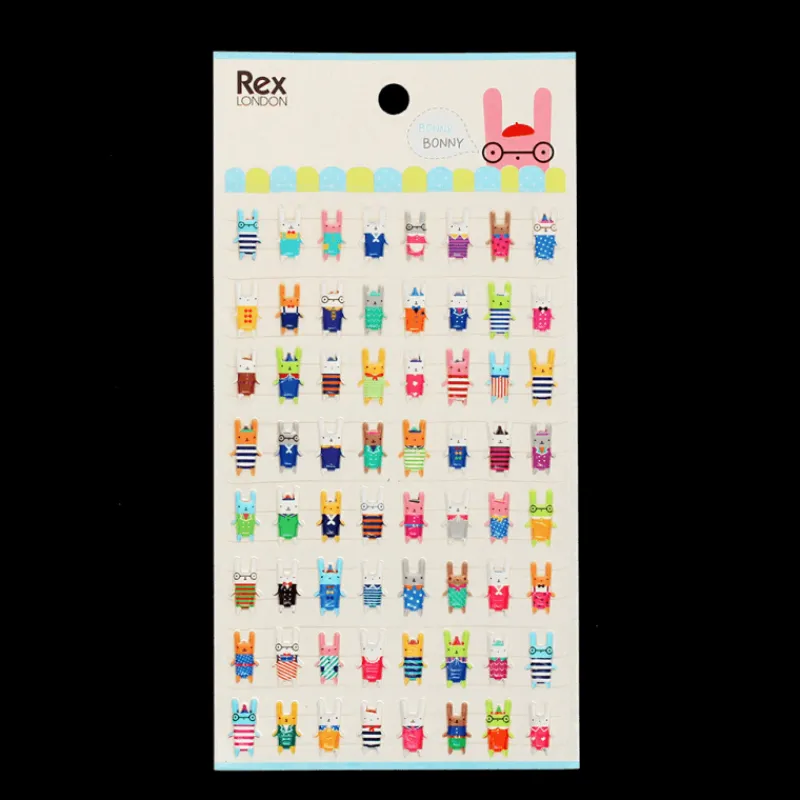 Rex London 3D puffy stickers - Bonny Bunny Sale