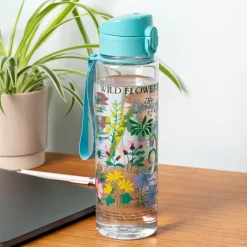 Rex London Drinks bottle with push button lid 700ml - Wild Flowers New