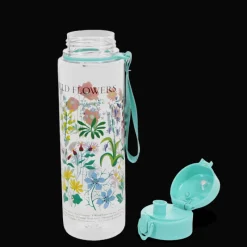 Rex London Drinks bottle with push button lid 700ml - Wild Flowers New