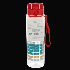 Rex London Drinks bottle with push button lid 700ml - Periodic Table Clearance