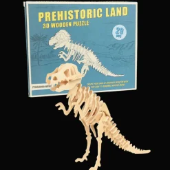 Rex London 3D wooden puzzle - Tyrannosaurus New